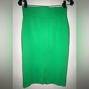 Ann Taylor Vibrant Green Pencil Skirt